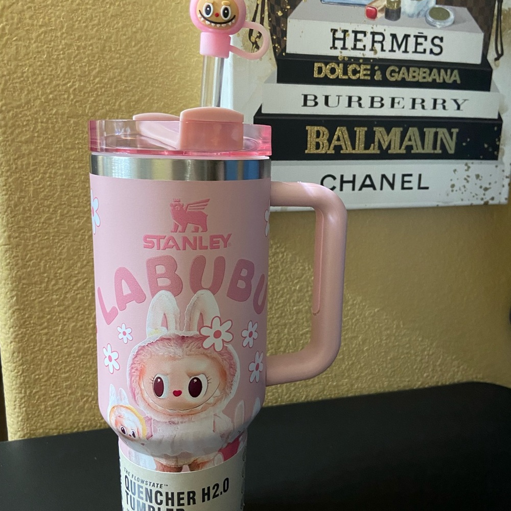 Stanley Pink Labubu 40oz Tumbler